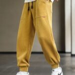 2022 New Autumn Winter Corduroy Sweatpants Men Baggy Joggers Fashion Streetwear Loose Casual Harem Pants Plus SIze 8XL