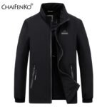 CHAIFENKO Men Outdoor Jacket 2021 Spring Autumn New Stretch Quick-drying Hiking Jacket Casual Army Tactics Jacket Men Plus Size
