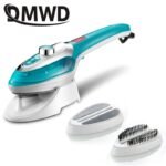 DMWD Handheld Vertical Garment Steamer Mini Clothes Ironing Machine Fast-Heat Travelling Fabric Steam Iron Wet Cleaning Brush EU