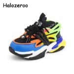 Kids Sport Sneakers Baby Girls Brand Running Shoes Children Slip On Casual Sneakers Boys Chunky Sneakers Trainers New For Spring